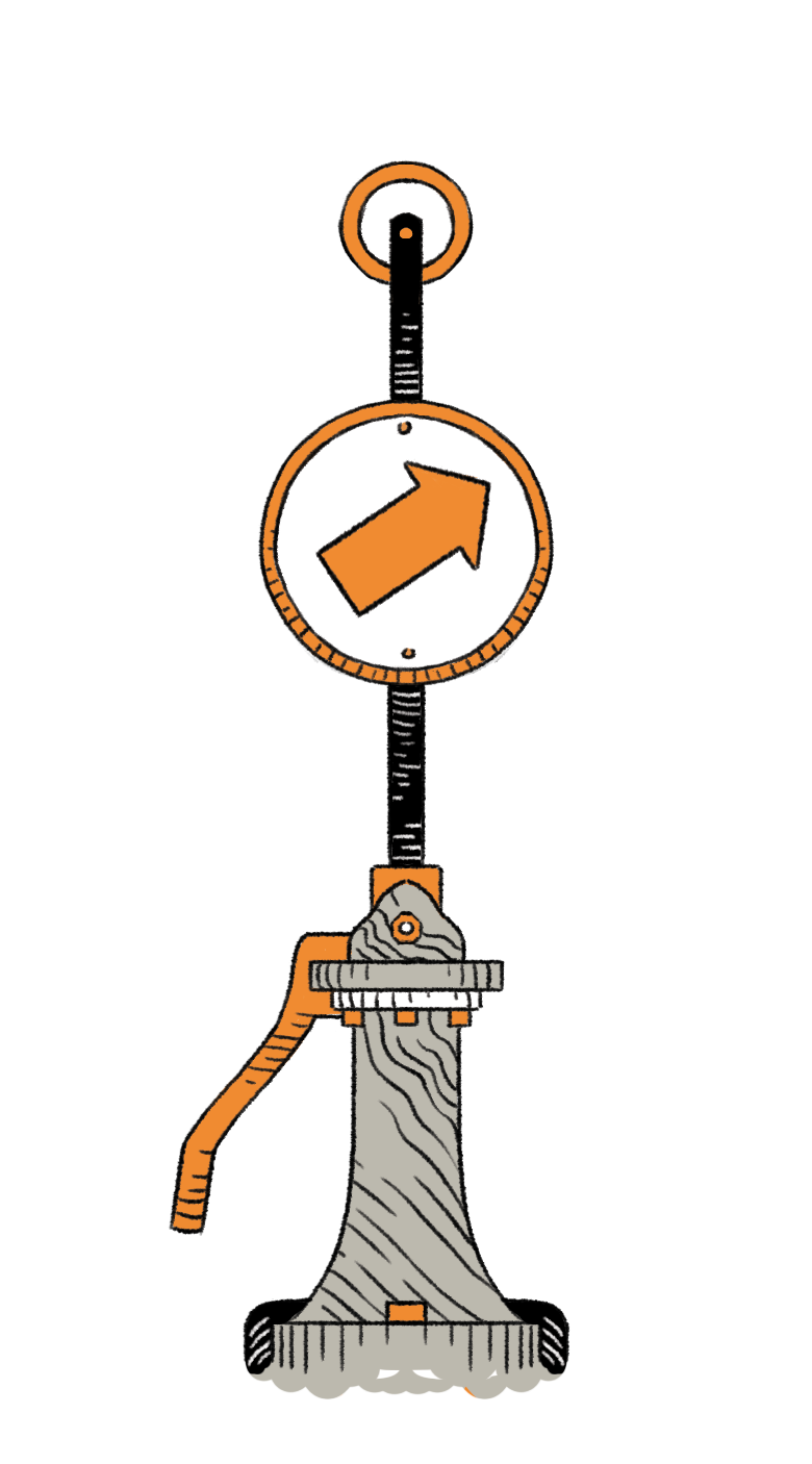 Illustration Le Pédago'Express - aiguillage ferroviaire